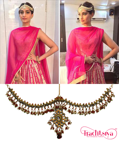 Sonam-Kapoor-picked-a-pink-and-gold-Rohi150115153429789_480x600